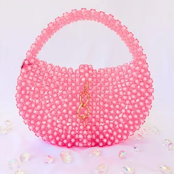 Crystal Beaded Bags Crafting Masterclass | DIY Beaded Bags & Handmade Purse Tutorial Bundle with 2 Step-by-Step PDF Guides - Image 5