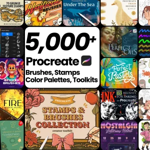 Procreate Brushes Bundle – Digital Art Collection