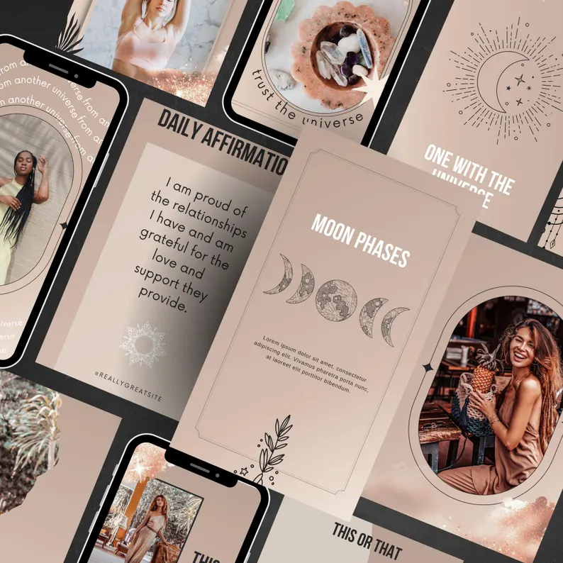 Ultimate PLR Wellness & Stress Management Reels, Editable Canva Template, Commercial Use Mental Health Instagram Reels TikTok Shorts, Self-Care Video Library DIY - Image 6