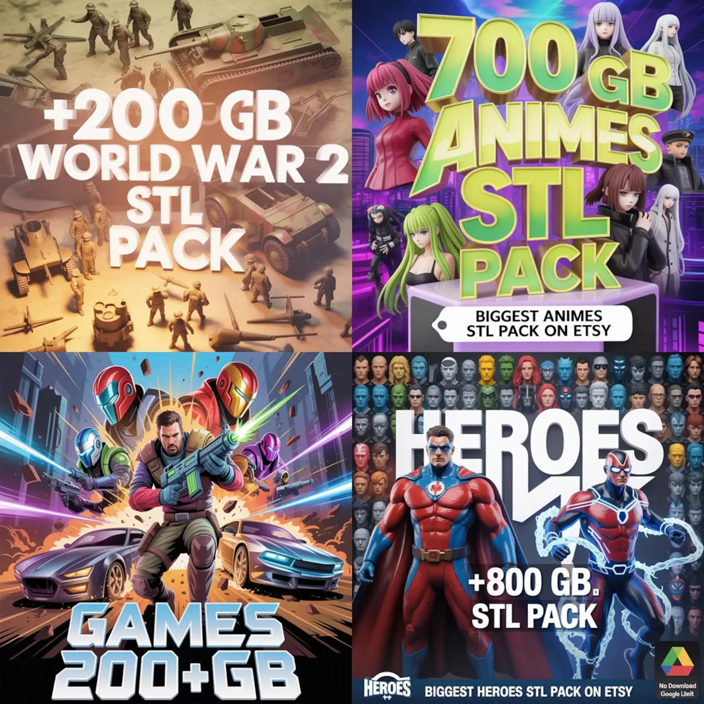 Ultimate 3D Print STL Files, 450,000+ Models, Allin one STL pack - Image 7
