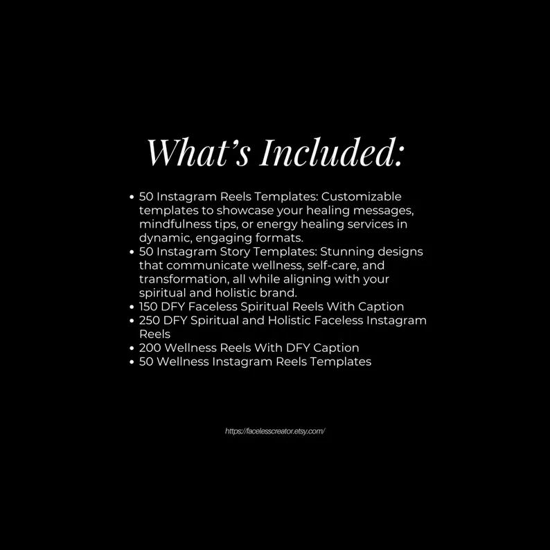 Ultimate PLR Wellness & Stress Management Reels, Editable Canva Template, Commercial Use Mental Health Instagram Reels TikTok Shorts, Self-Care Video Library DIY - Image 9