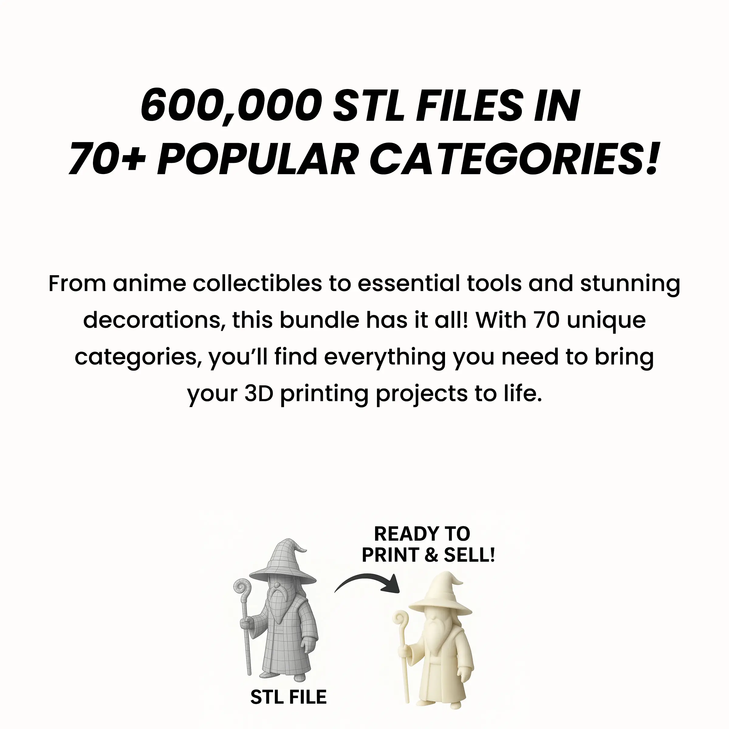 Ultimate 3D Print STL Files, 450,000+ Models, Allin one STL pack - Image 8