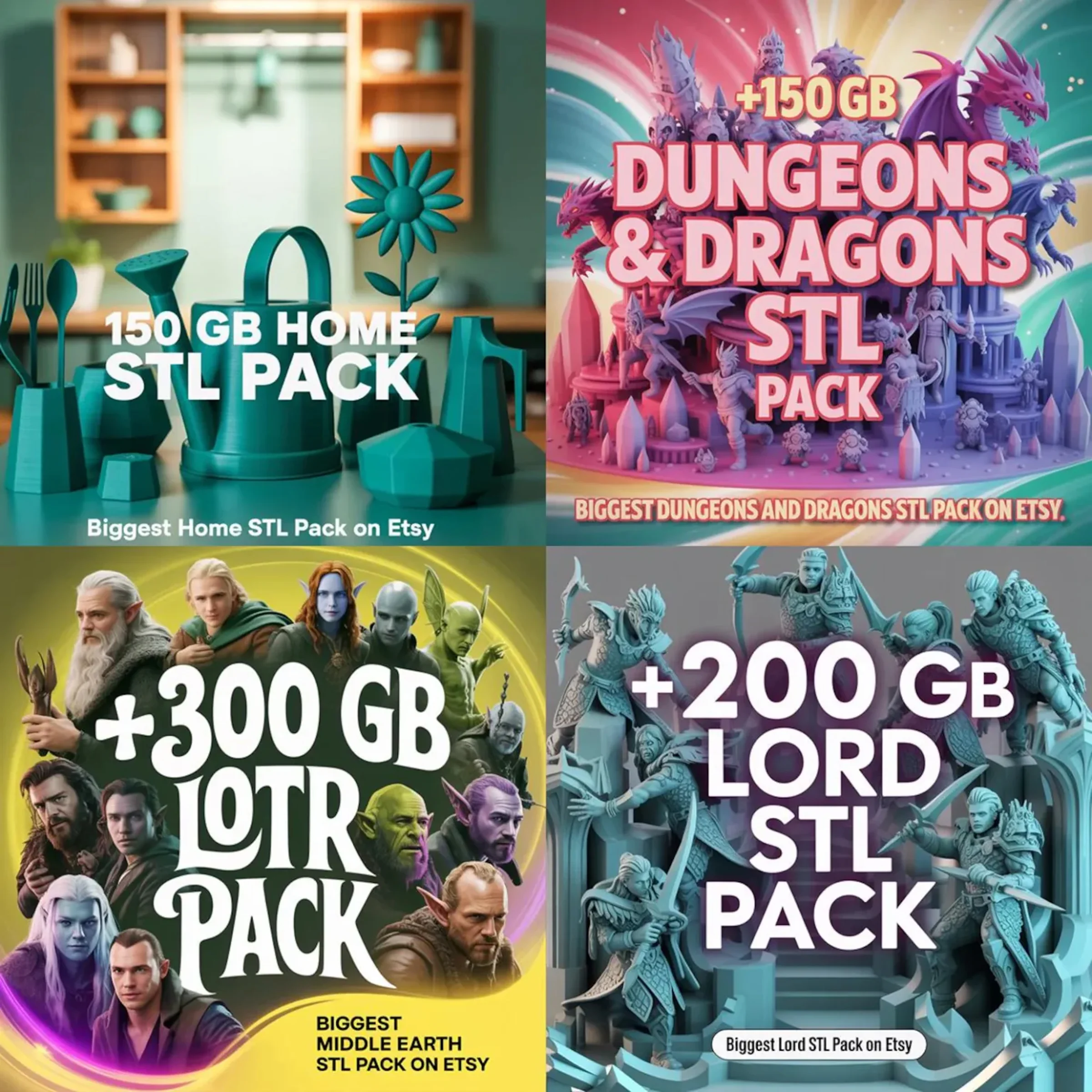 Ultimate 3D Print STL Files, 450,000+ Models, Allin one STL pack - Image 9